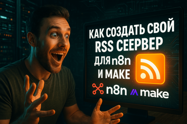 Как создать свой RSS сервер для N8N и MAKE Как создать свой RSS сервер для N8N и MAKE