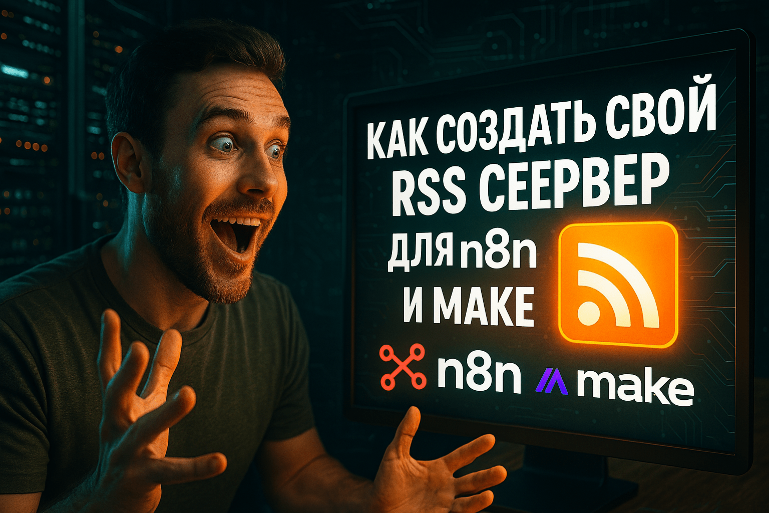 Как создать свой RSS сервер для N8N и MAKE Как создать свой RSS сервер для N8N и MAKE
