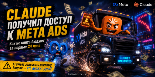 Meta Ads MCP как подключить Claude к рекламному кабинету и не слить бюджет